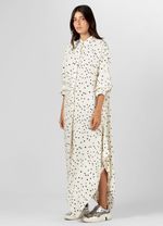 VESTIDO CHEMISE NOTAS MIDI