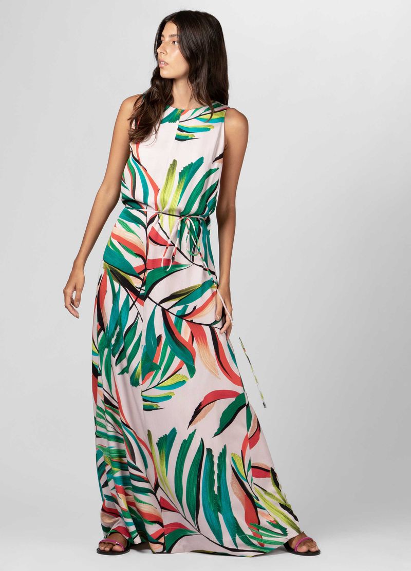 VESTIDO PALMCOR MALVA LONGO