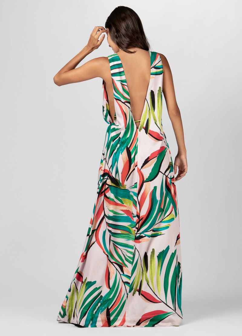VESTIDO PALMCOR MALVA LONGO