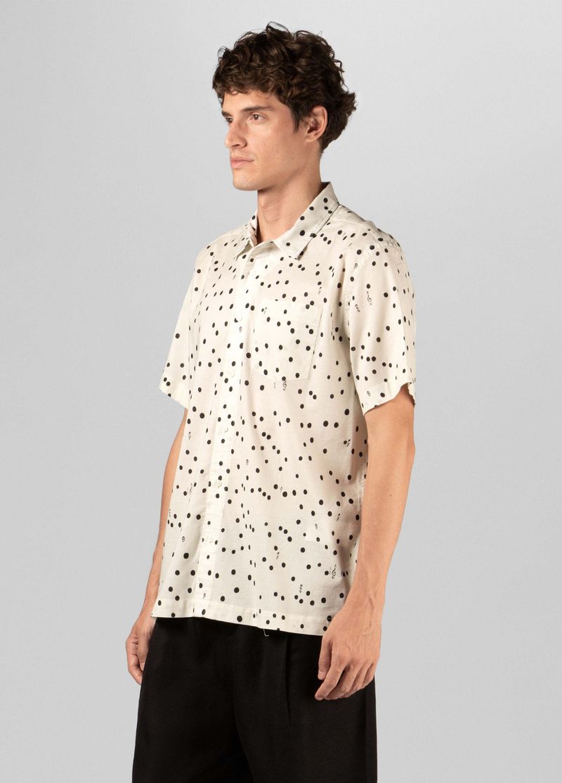 CAMISA NOTAS MC