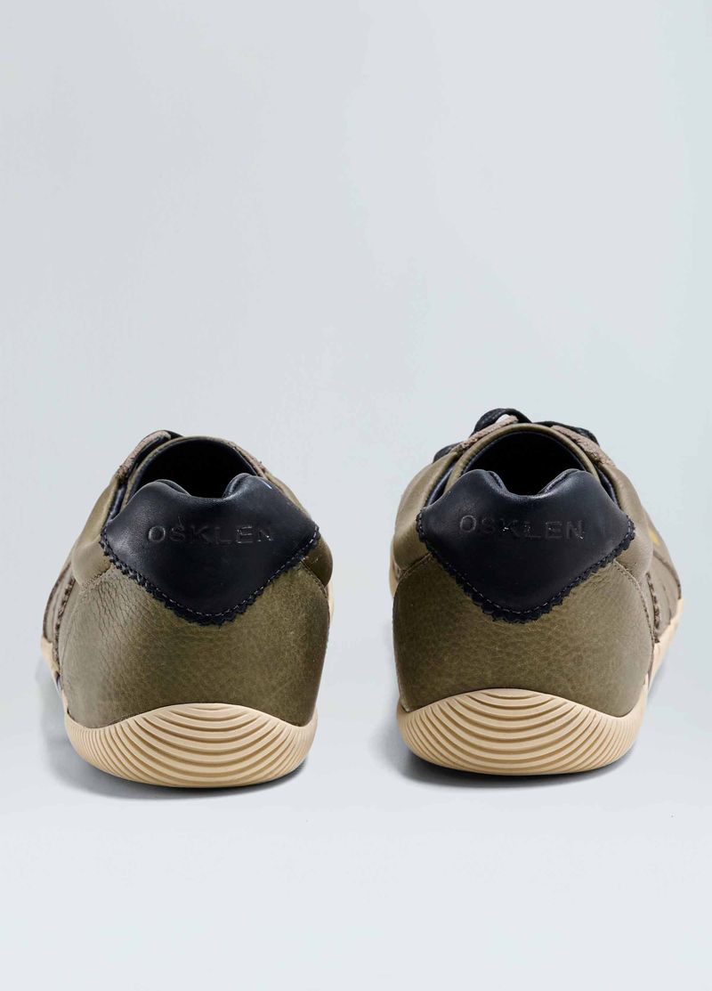TENIS RIVA LIGHT NATURAL LEATHER MASC
