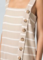 VESTIDO LISTRAS PATTE DIAGONAL
