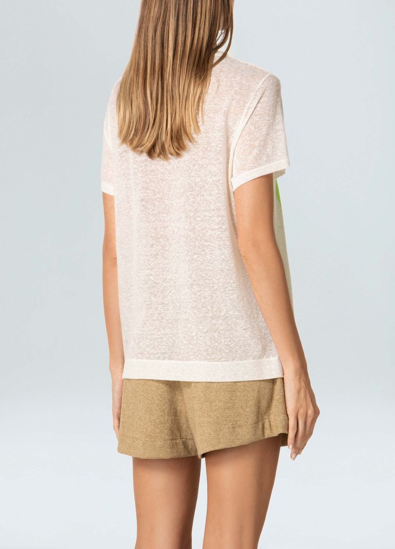 T SHIRT SUSTAINABLE NEON