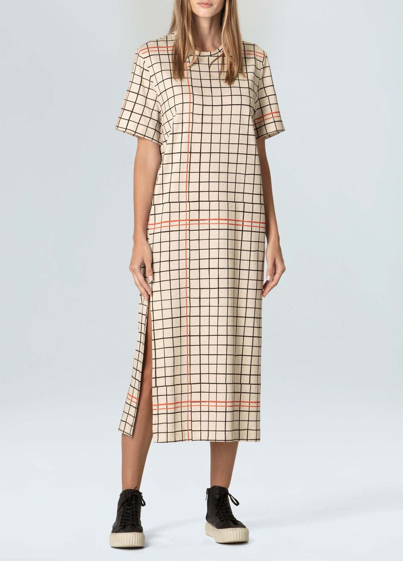 VESTIDO MC GRID LIGHT