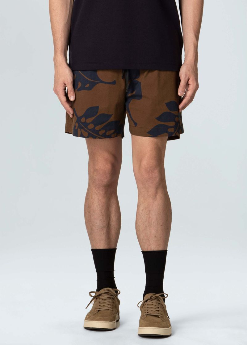 BERMUDA PJ OVER FLORAL WAIKIKI