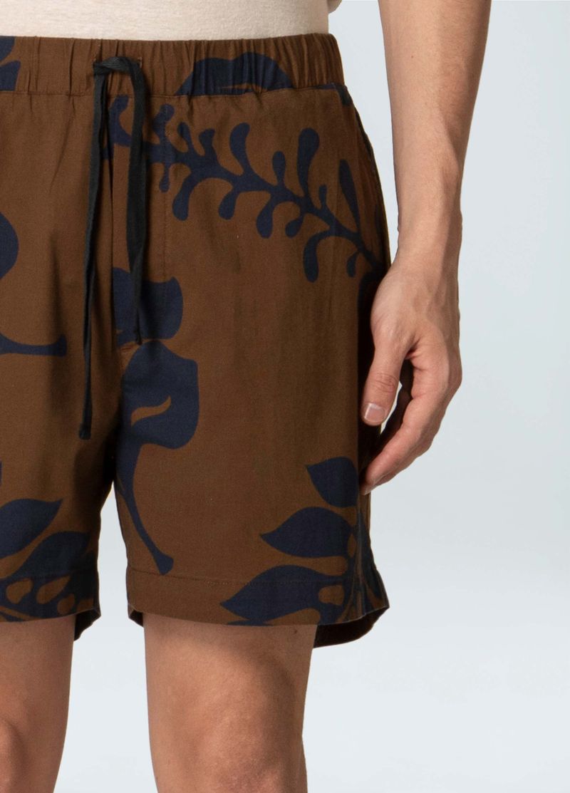 BERMUDA PJ OVER FLORAL WAIKIKI