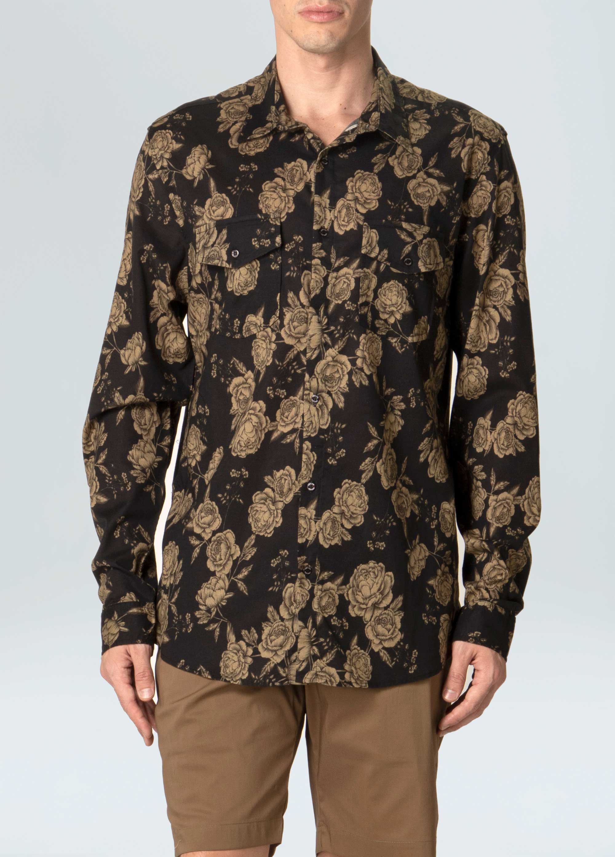 CAMISA ROSA CAQUI MINI ML