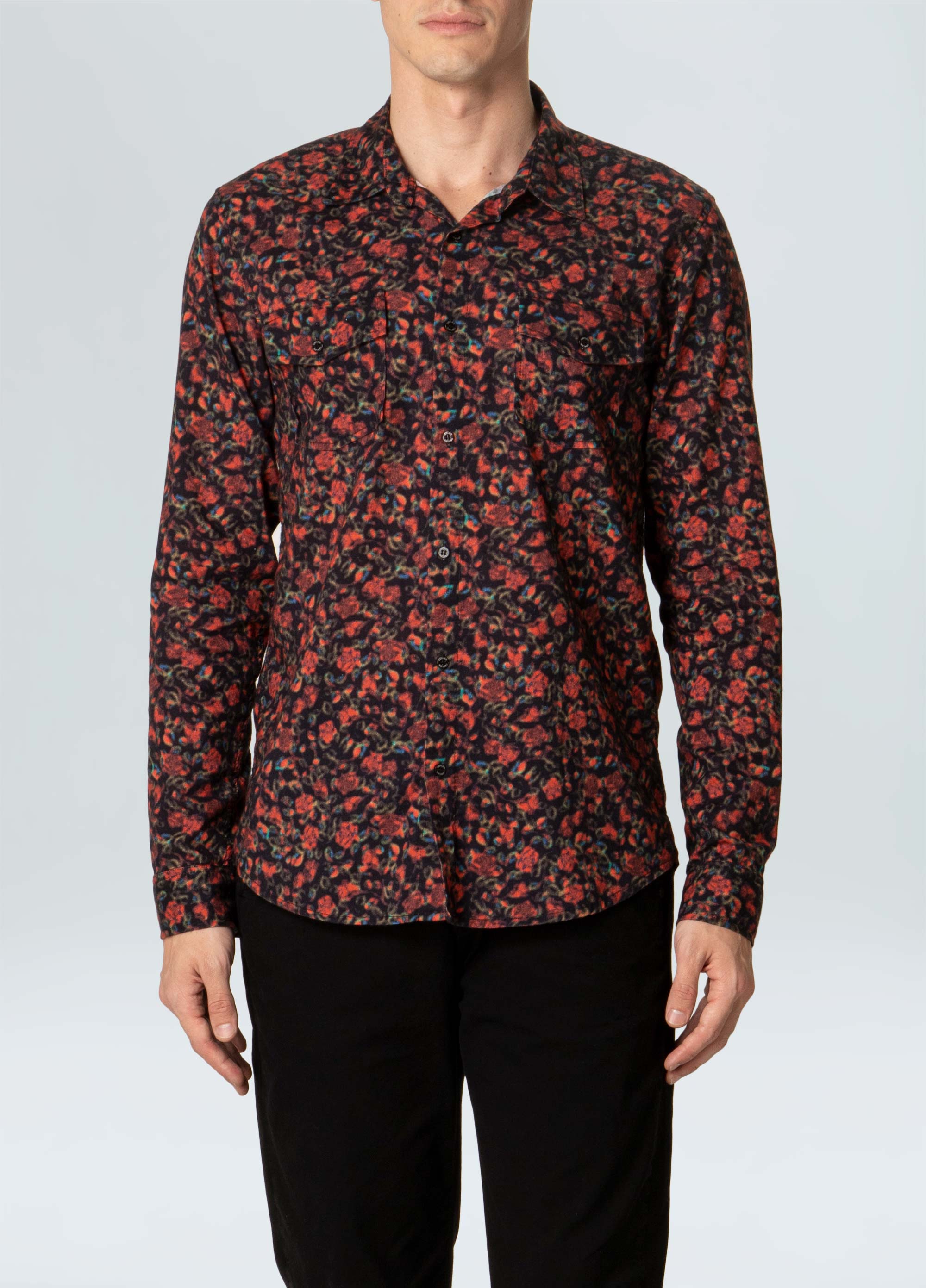 CAMISA ROSALIA BLUR MINI ML