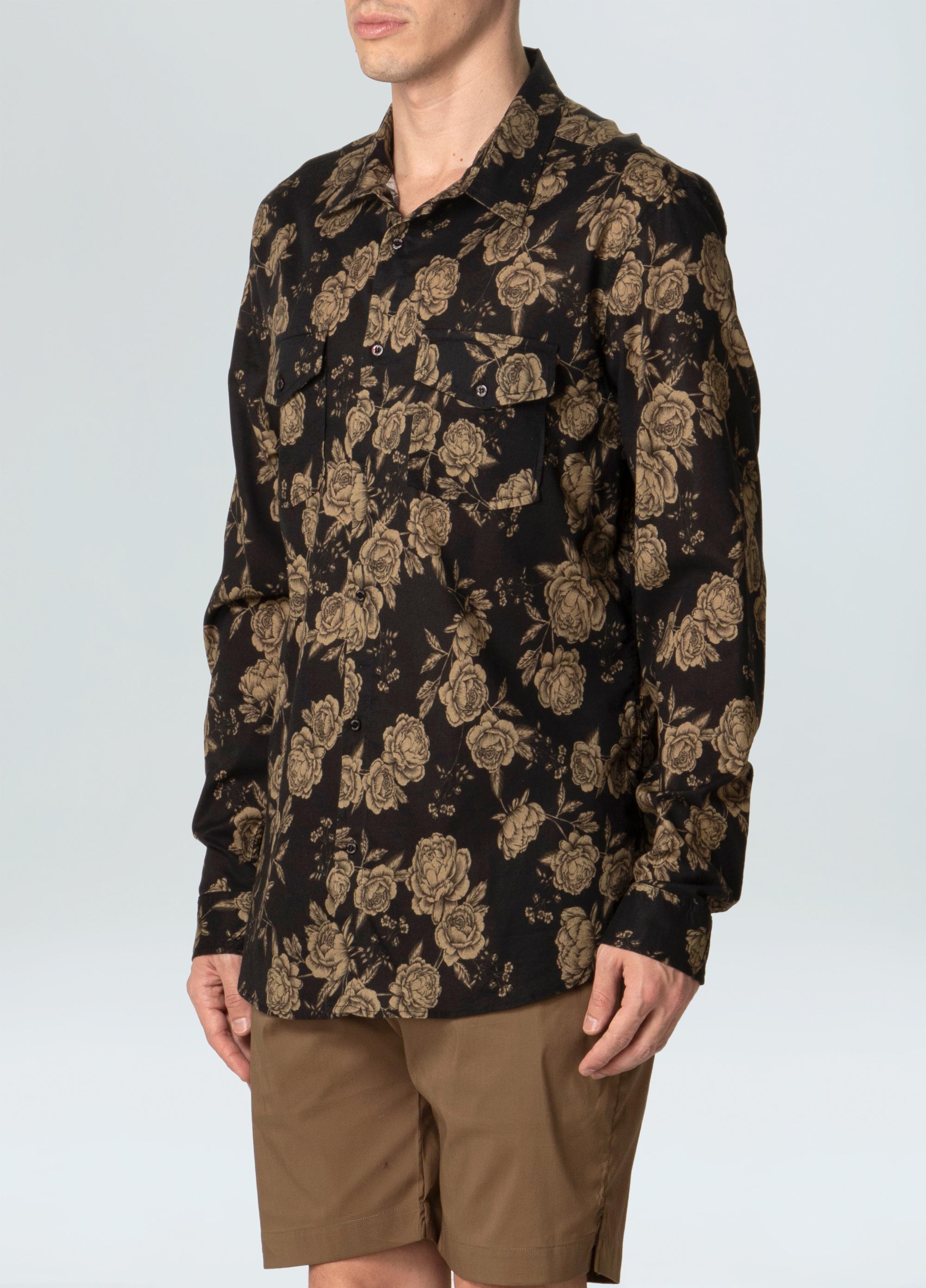 CAMISA ROSA CAQUI MINI ML