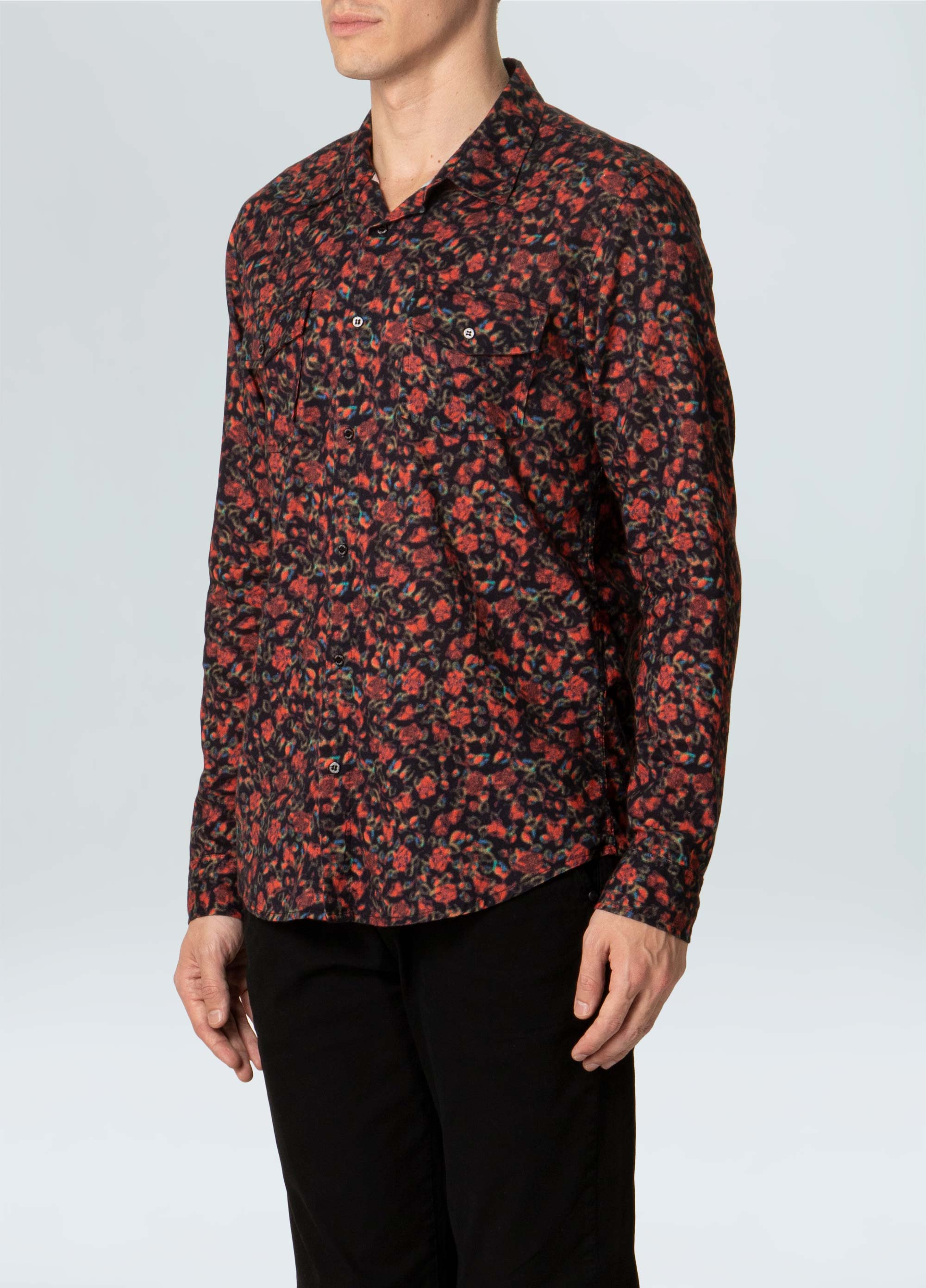 CAMISA ROSALIA BLUR MINI ML