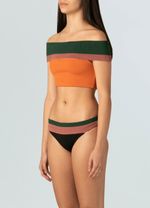 calcinha faixa tricot praia