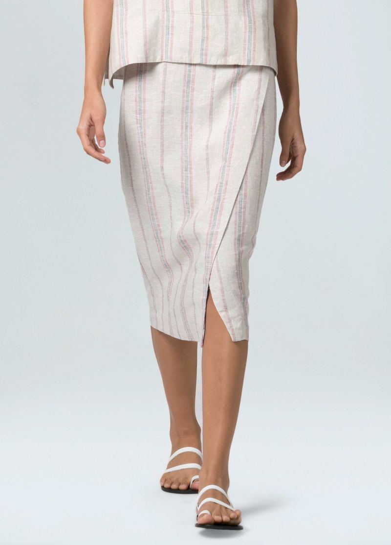 saia wrap naute stripes