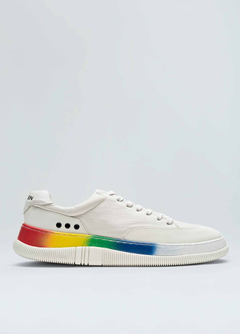 TENIS HYBRID LACES COLOR STRIPES MASC