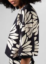 BLUSA MC MACRO DAISY BLACK