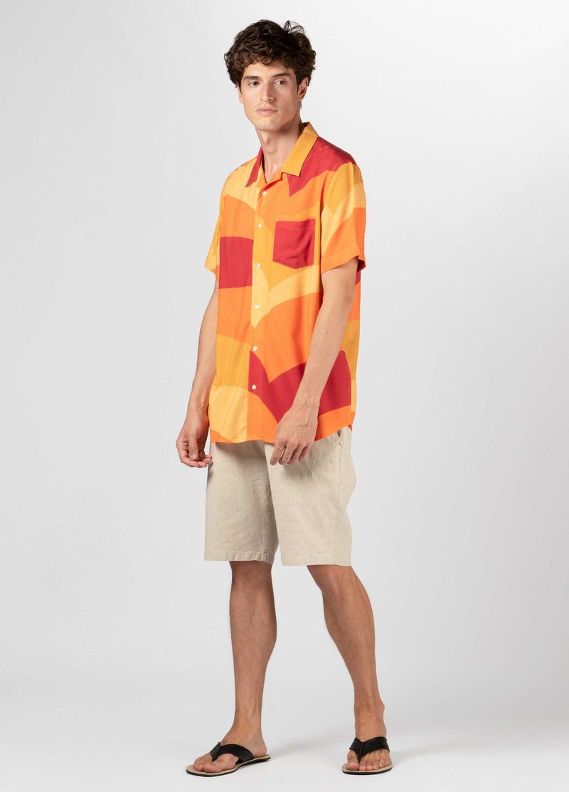 CAMISA SUN STRIPES E MC