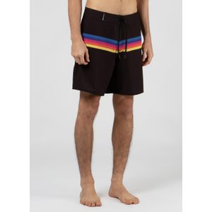 Bermuda surf rainbow stripes