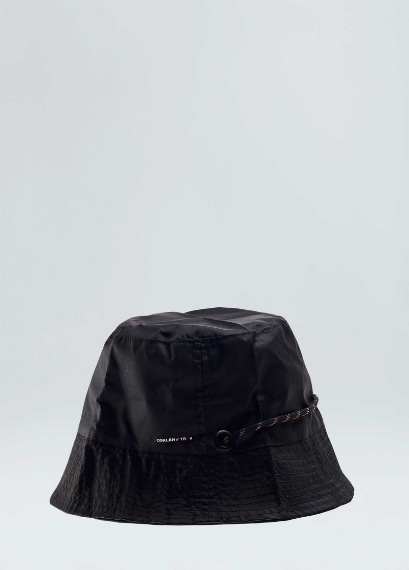 CHAPEU TREKKING DOUBLE FACE PRETO CAQUI