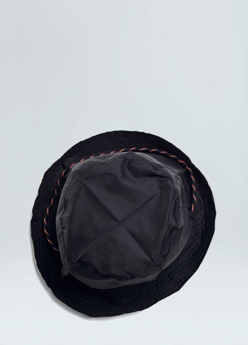 CHAPEU TREKKING DOUBLE FACE PRETO CAQUI