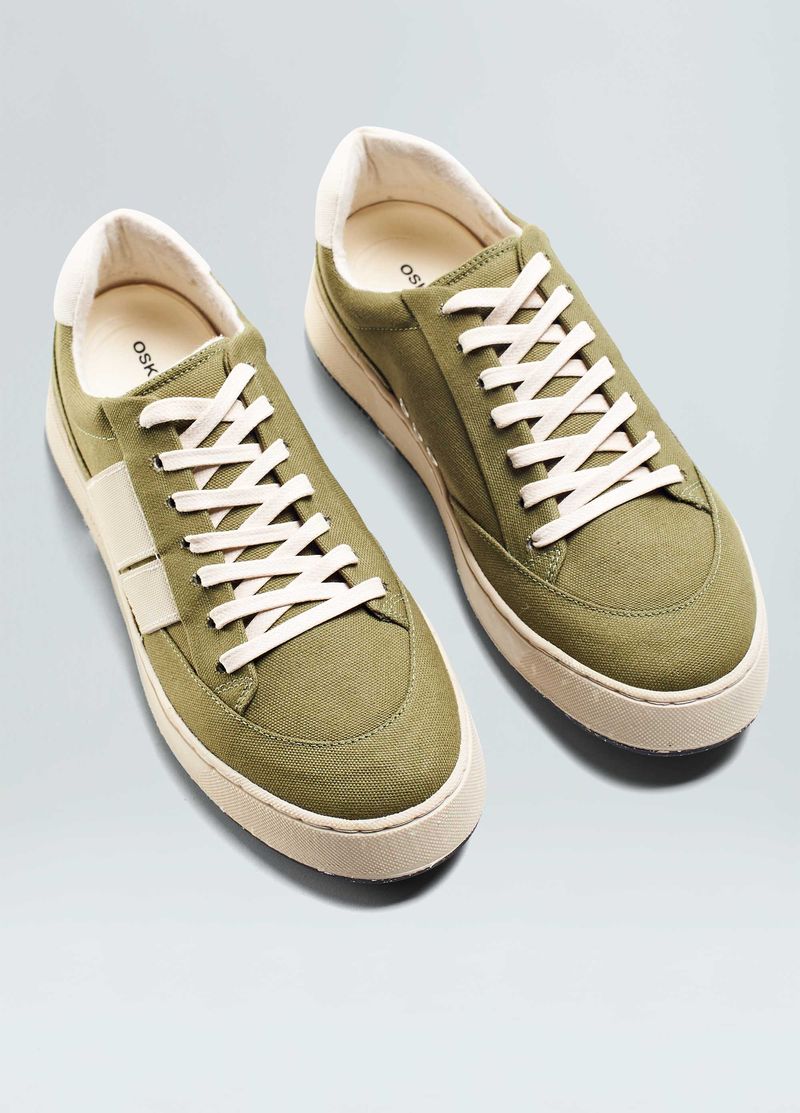 CANVAS AG SNEAKER VERDE