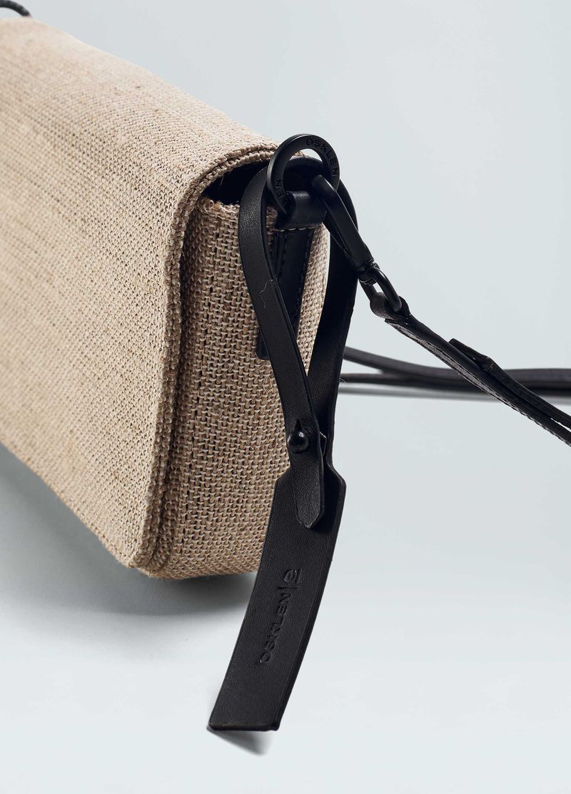 BOLSA CROSSBODY JUTA ECO
