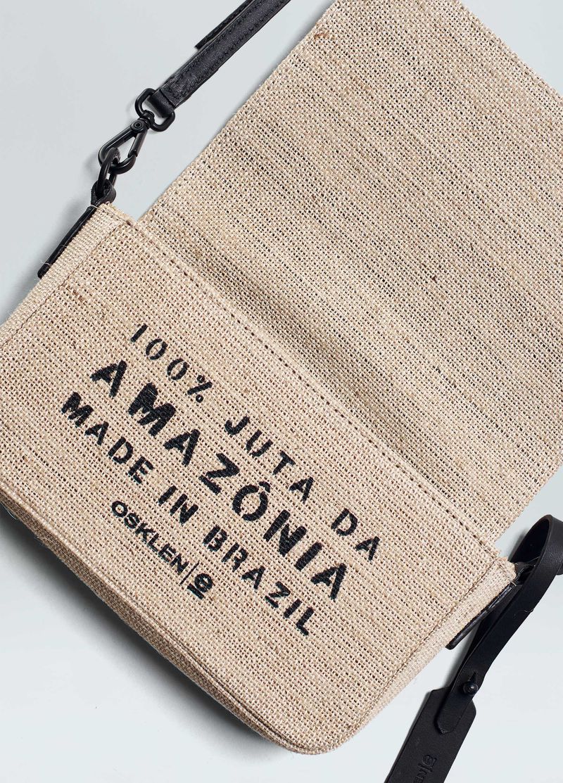 BOLSA CROSSBODY JUTA ECO