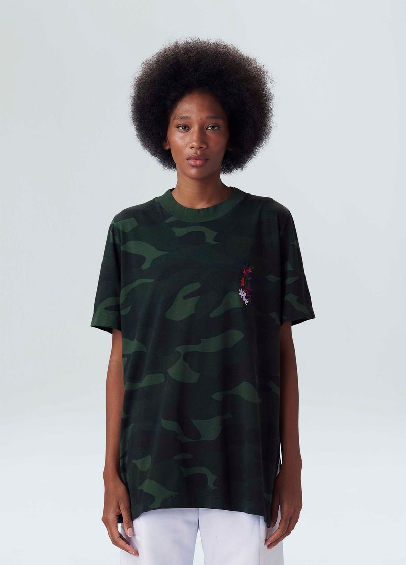 blusa fem camu dark