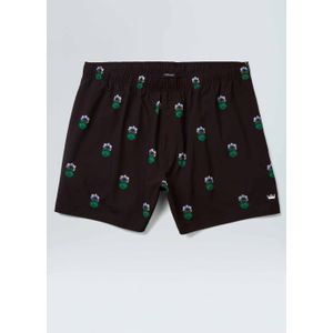 Beach short flor acqua mini