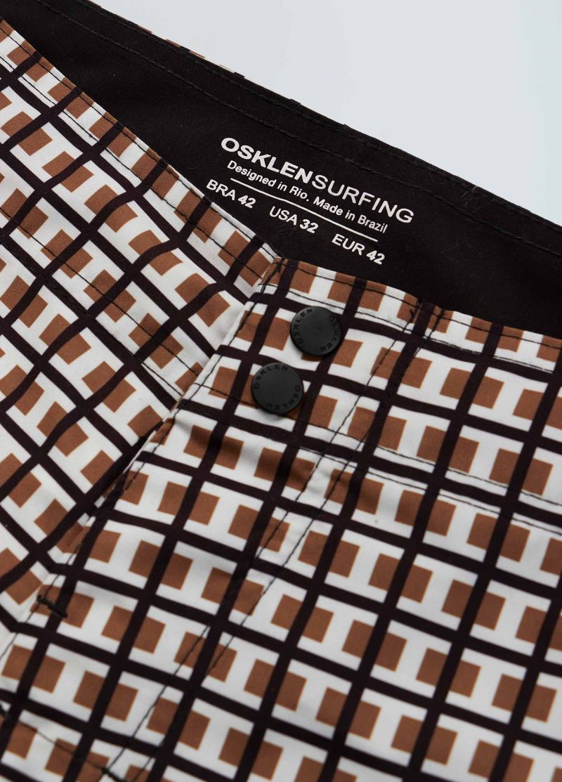 SHORT SURF GEOMETRIC OCRE