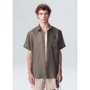 Camisa classic linen mc