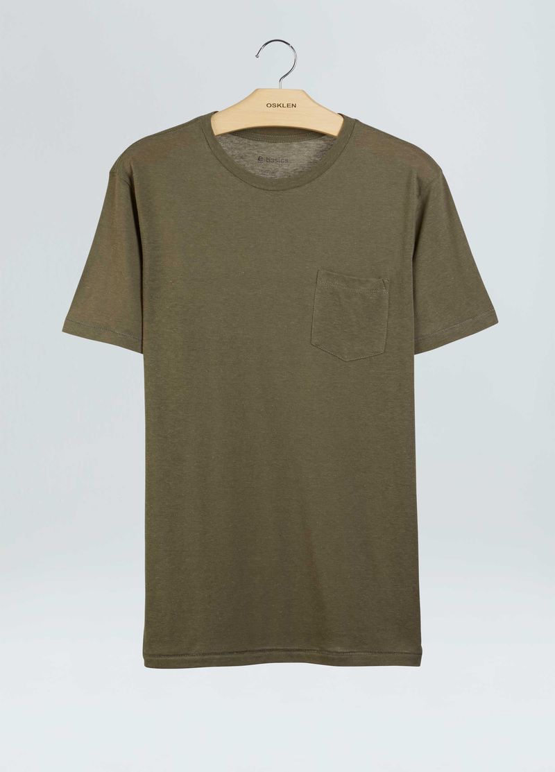 TSHIRT RUSTIC POCKET E BASICS MC II
