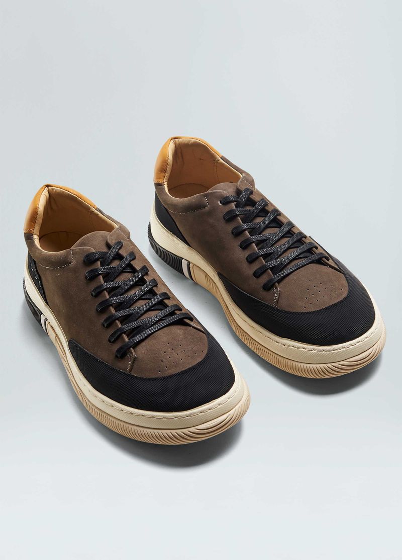 TENIS HYBRID LACES NOBUCK MASC