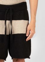 BERMUDA TRICOT ECO STRIPE
