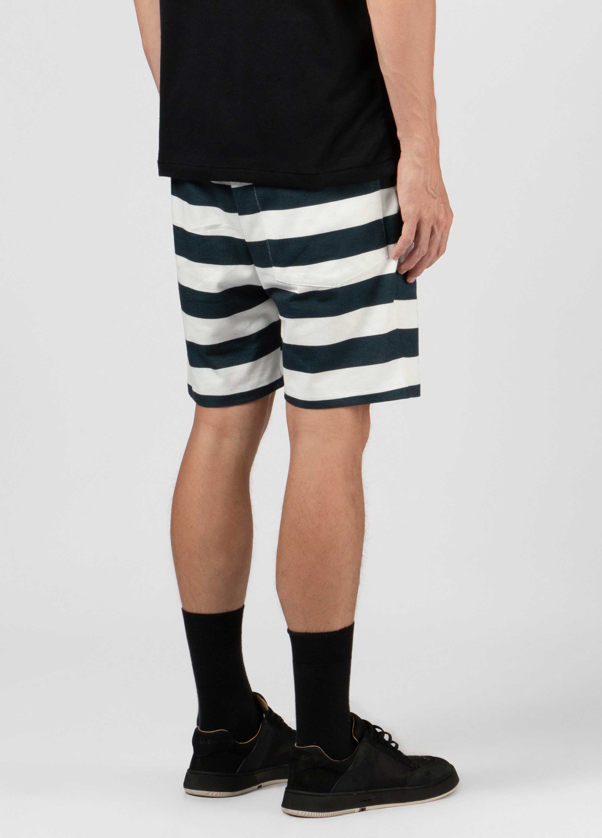 Bermuda casual striped color