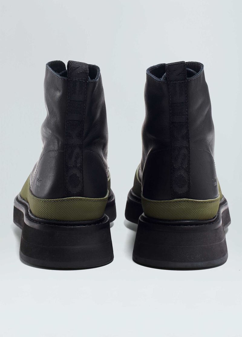 BOTA COTURNO BICOLOR