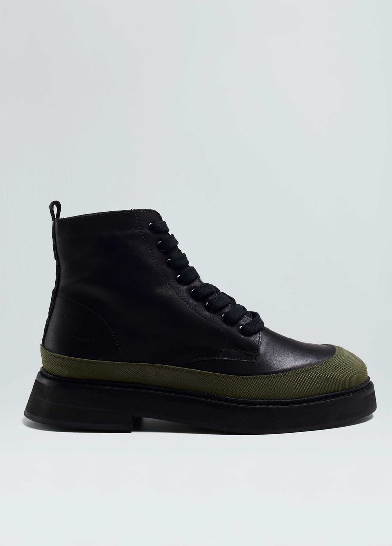 BOTA COTURNO BICOLOR