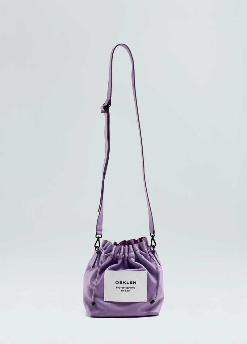 BOLSA SMALL COURO SOFT COULISSE