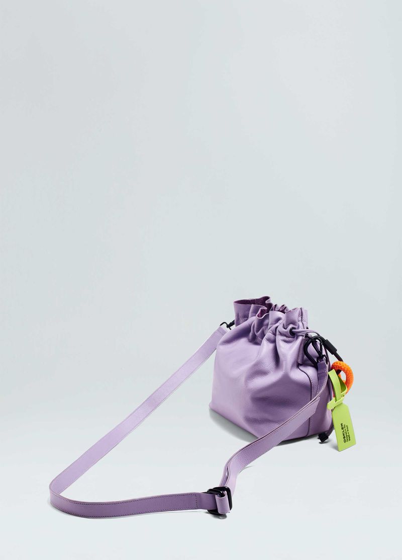 BOLSA SMALL COURO SOFT COULISSE