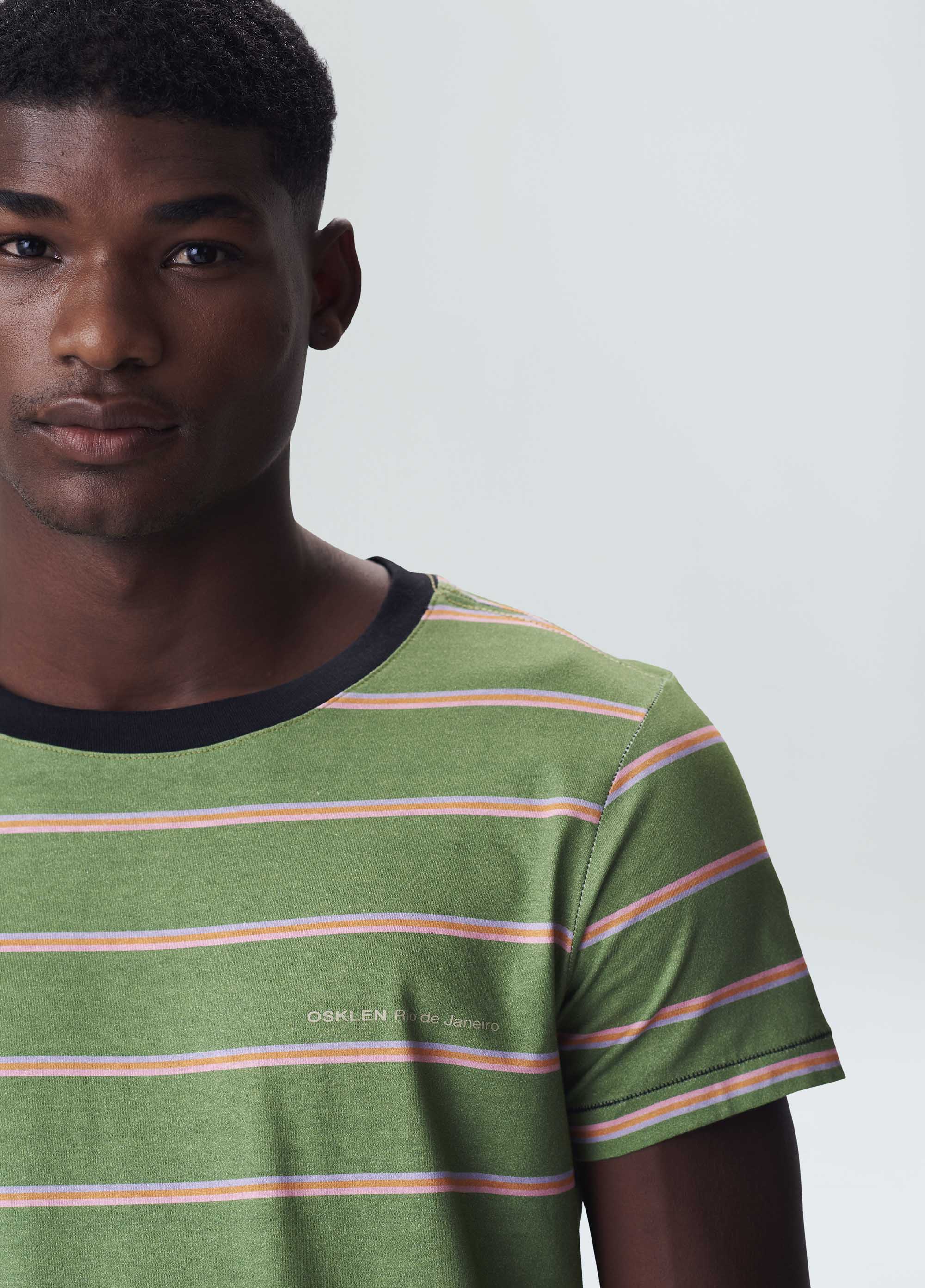 T-shirt  flower stripes