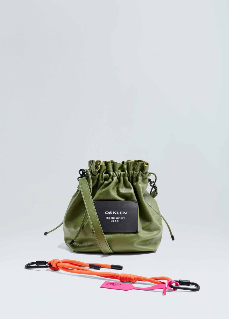 BOLSA COURO SOFT COULISSE