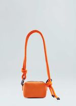 BOLSA COURO CROSSBODY TWO STRAPS