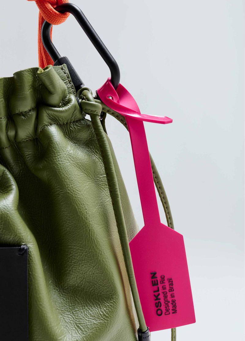 BOLSA COURO SOFT COULISSE