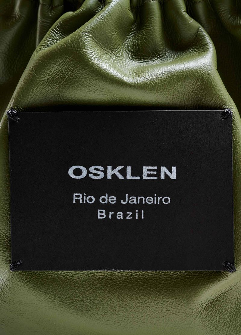 BOLSA COURO SOFT COULISSE