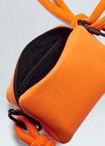 BOLSA COURO CROSSBODY TWO STRAPS