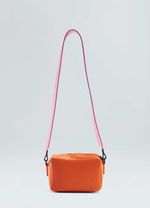 BOLSA COURO CROSSBODY TWO STRAPS