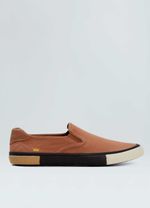 TENIS CANVAS SLIP ON TRIPLE BLACK SOLE