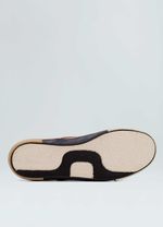 TENIS CANVAS SLIP ON TRIPLE BLACK SOLE