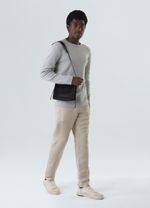 BOLSA COURO SIMPLE HORIZONTAL