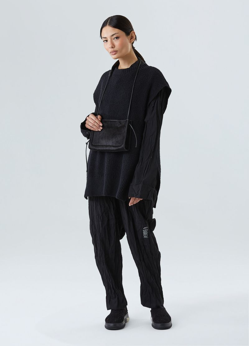 BOLSA COURO SIMPLE HORIZONTAL