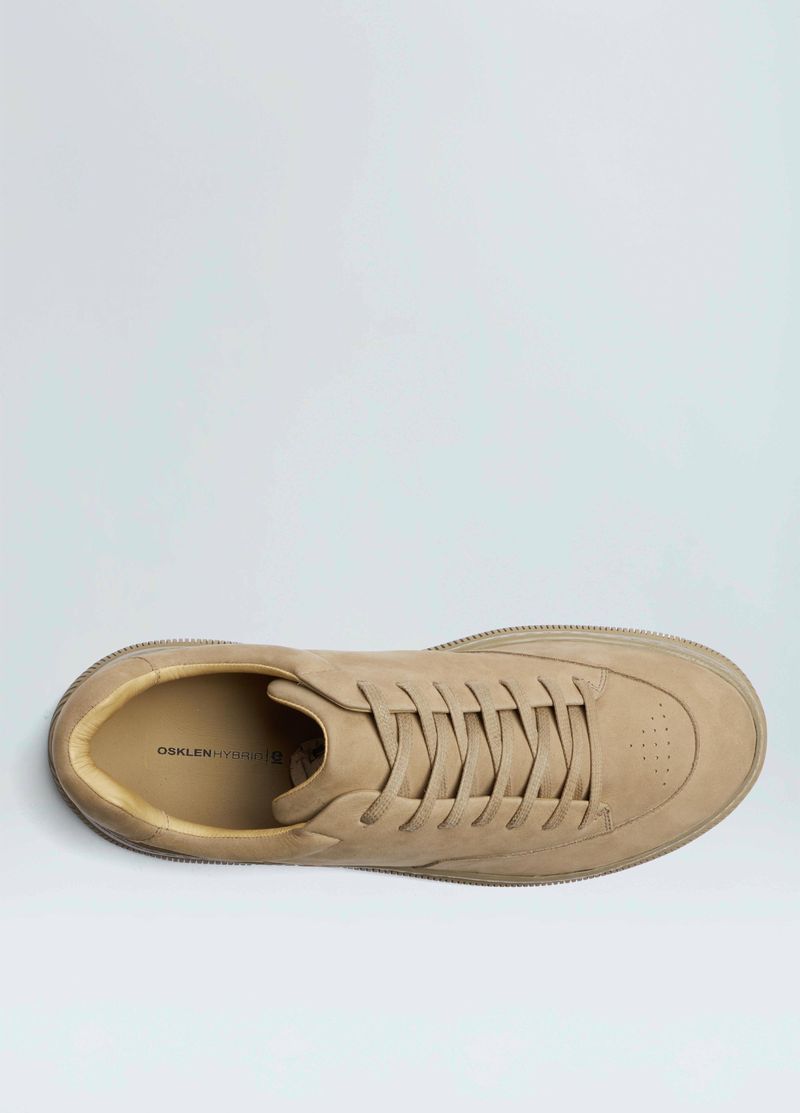 TENIS HYBRID LACES NOBUCK MONOCHROMATIC
