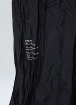 vestido wrinkled satin double face